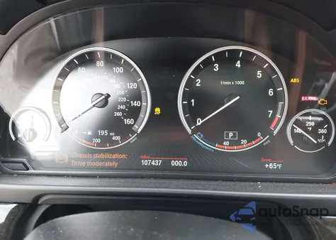 2015 BMW 535I xDrive из США, поврежденный, VIN WBA5B3C57FD544079